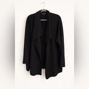 Barefoot Dreams Cozychic Lite Black Cardigan 2X